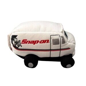 Snap-On Tools First Gear 2001 Plush Dealer Van Stuffed Animal Car NO SOUND